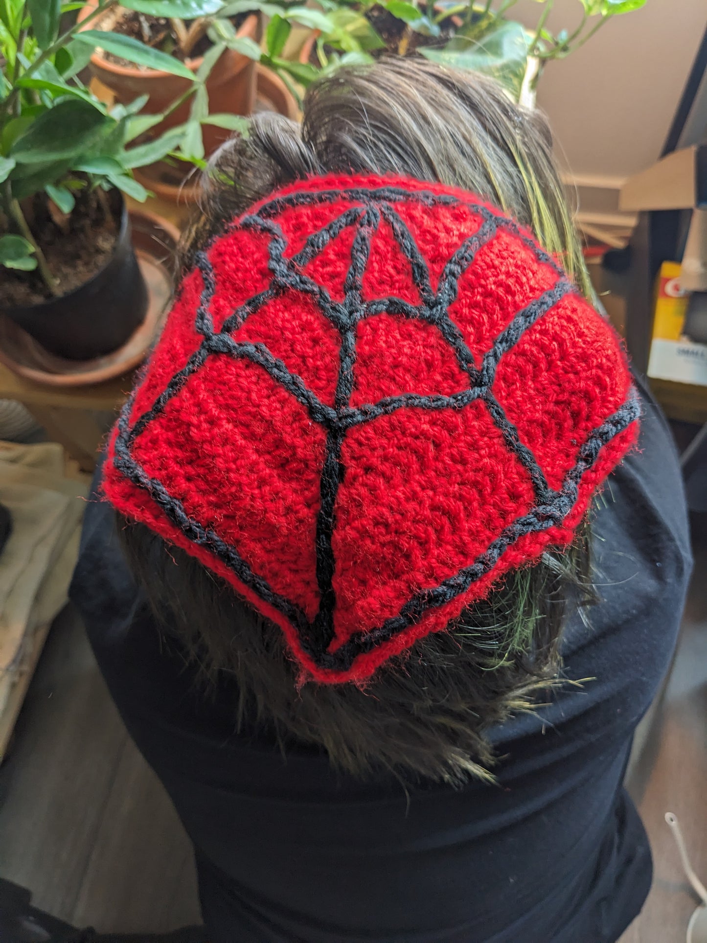 Spider Web Bandana Headband