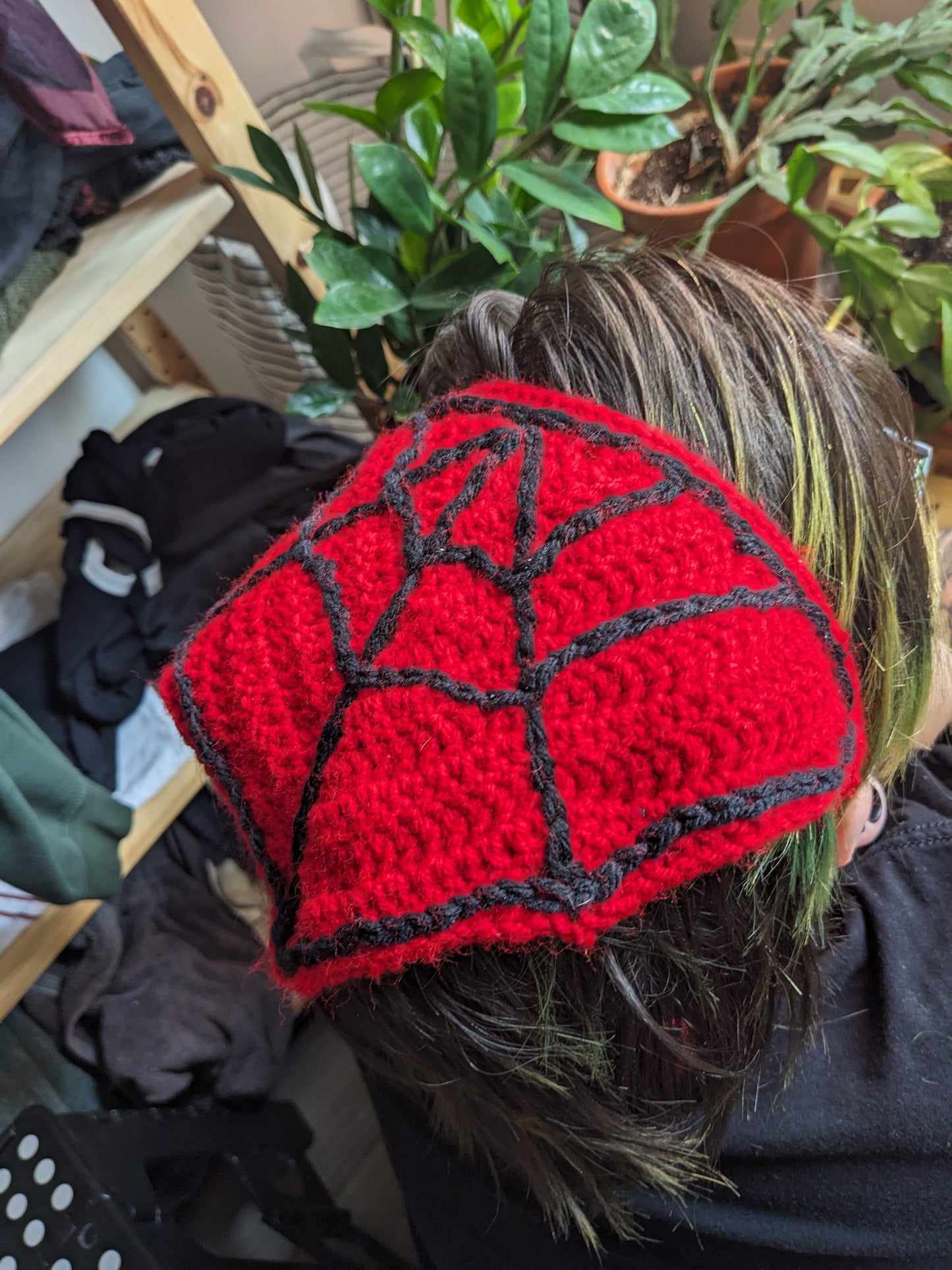 Spider Web Bandana Headband