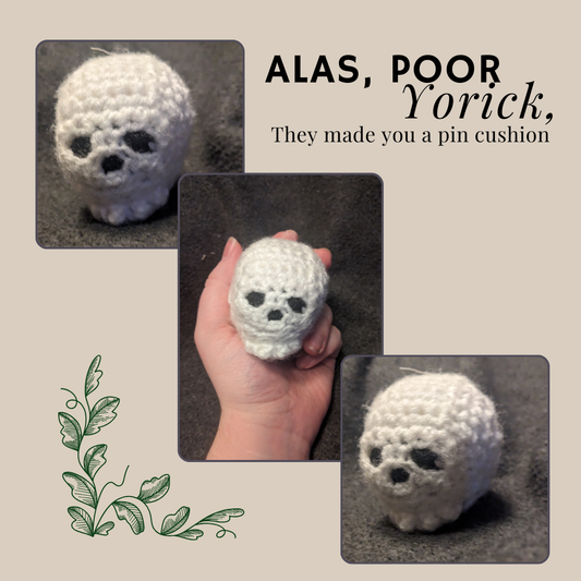 Yorick pin cushion