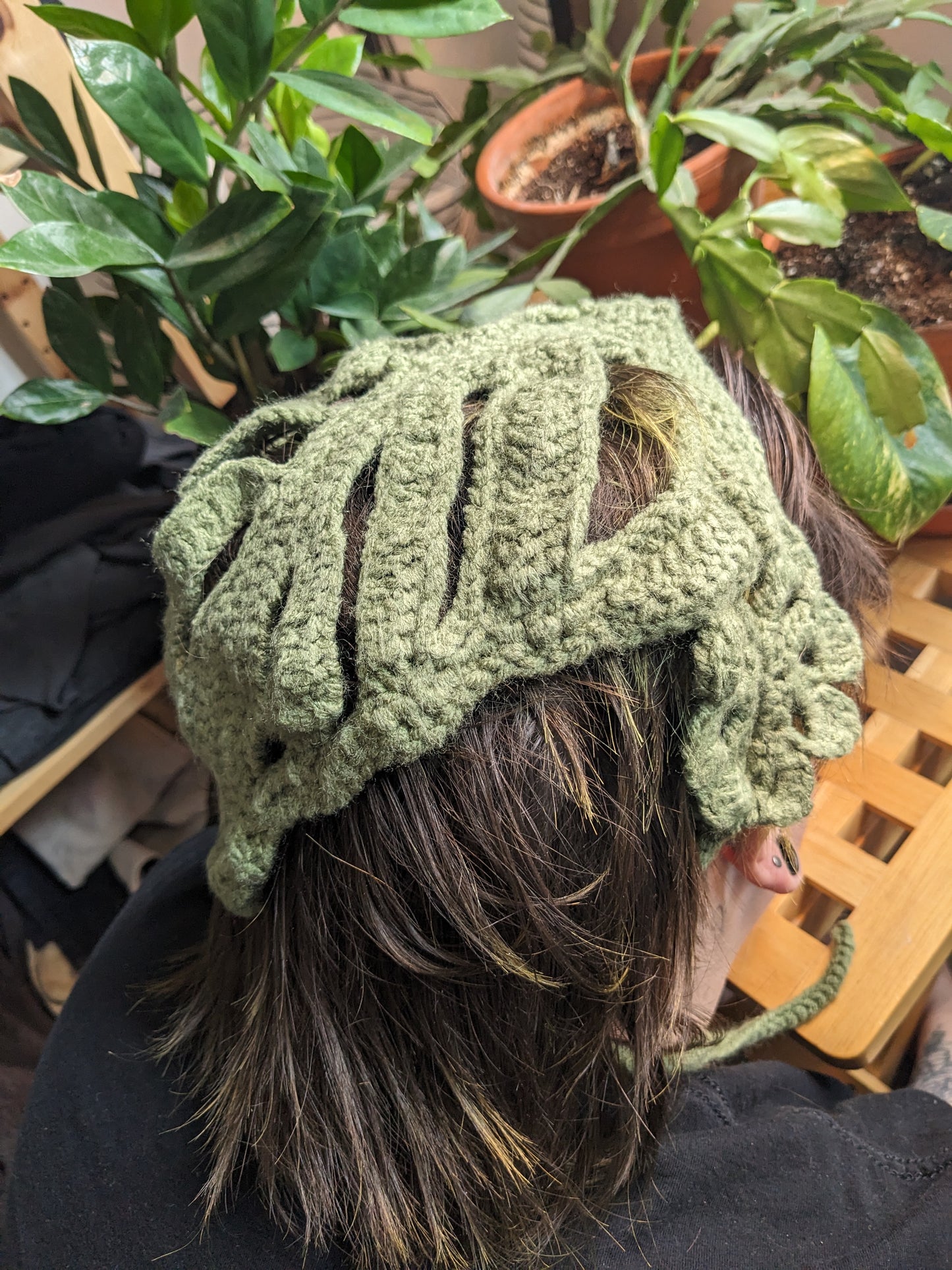 Monstera Leaf Bandana Headband